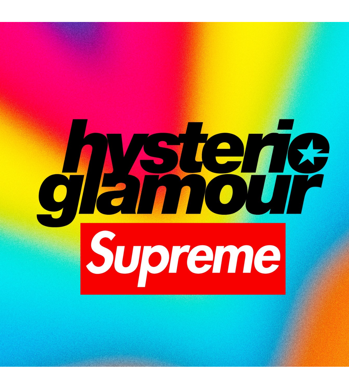 Supreme X Hysteric Glamour