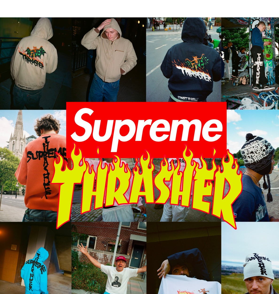 Supreme X Thrasher